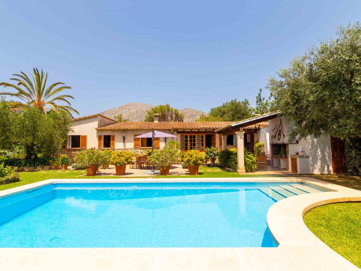 Finca avec jardin et piscine privée à Pollença - Photo 4