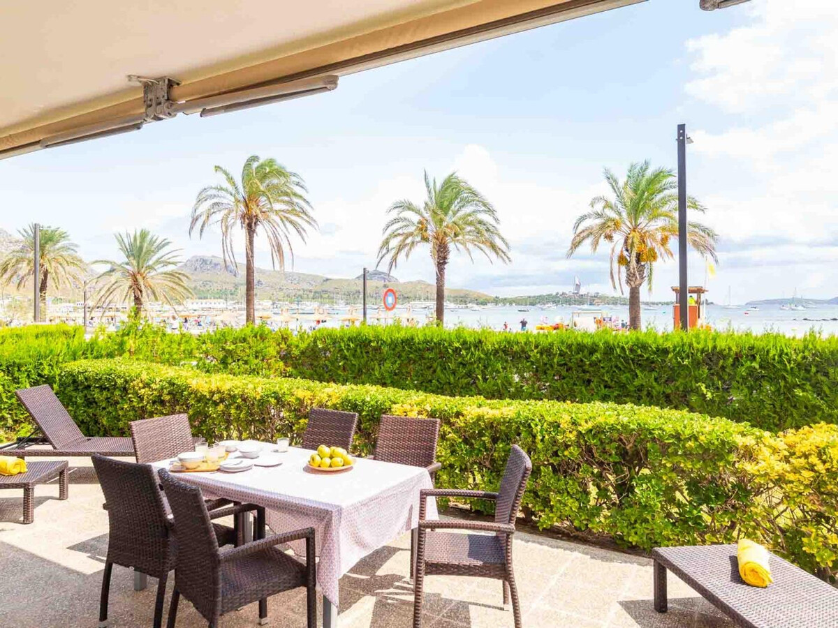 Appartement Toni A – Terrasse face à la plage à Port de Pollença - Photo 4