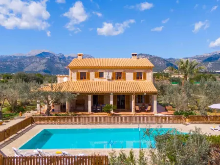 Location villa à Campanet, Finca fantastique à Campanet avec piscine privée et climatisation