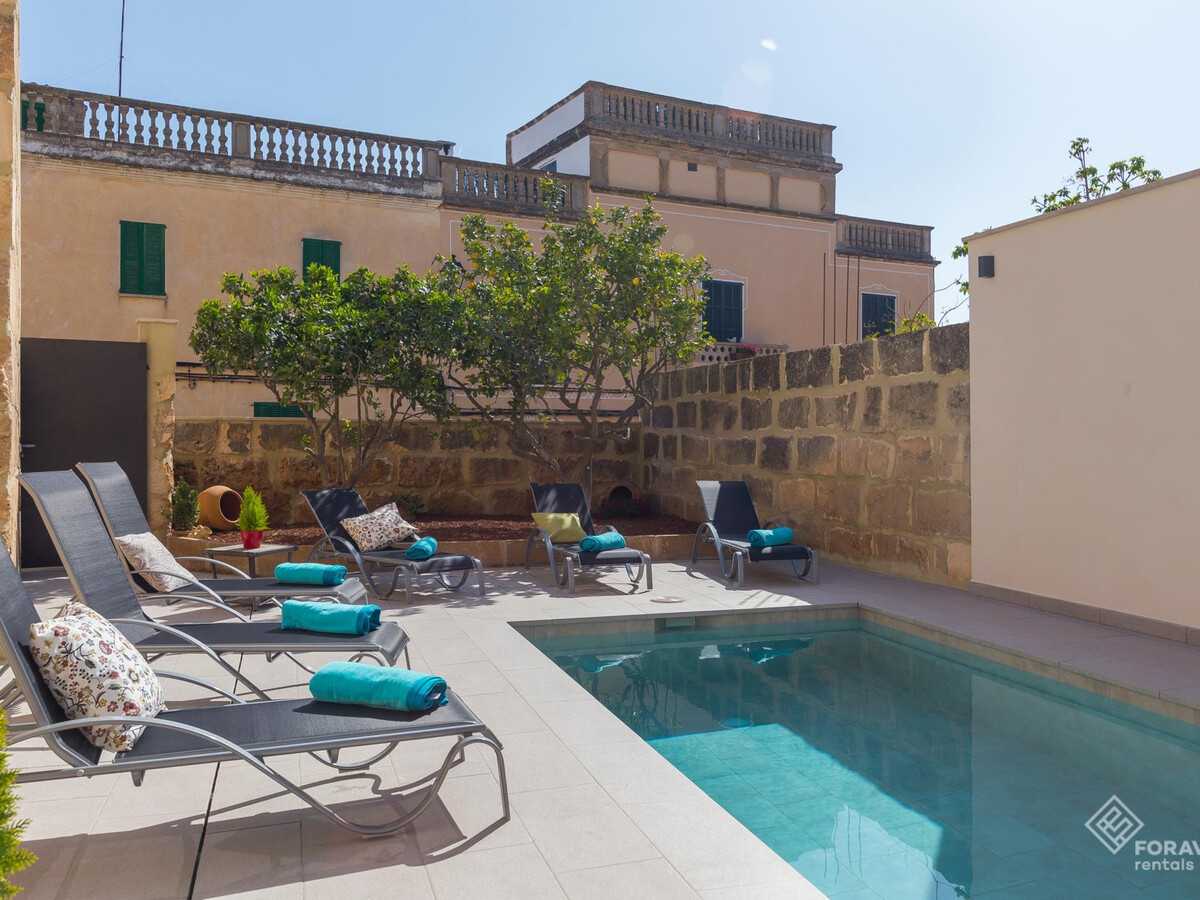 Villa majorquine rénovée, piscine privée à Ariany - Photo 5