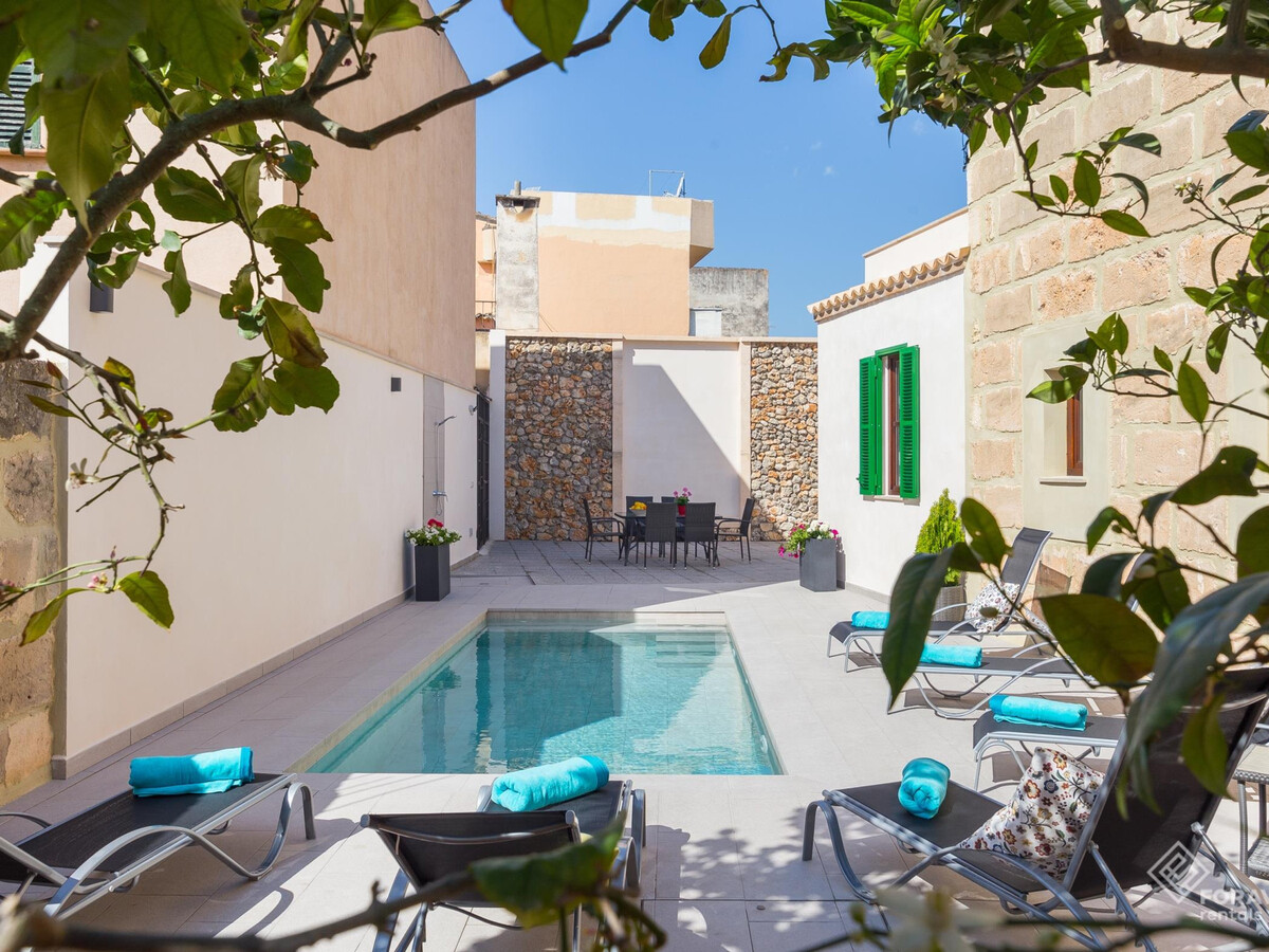 Villa majorquine rénovée, piscine privée à Ariany - Photo 11