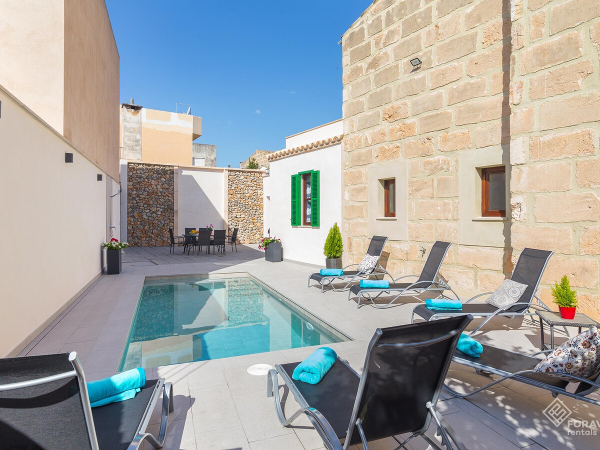 Villa majorquine rénovée, piscine privée à Ariany - Photo 12