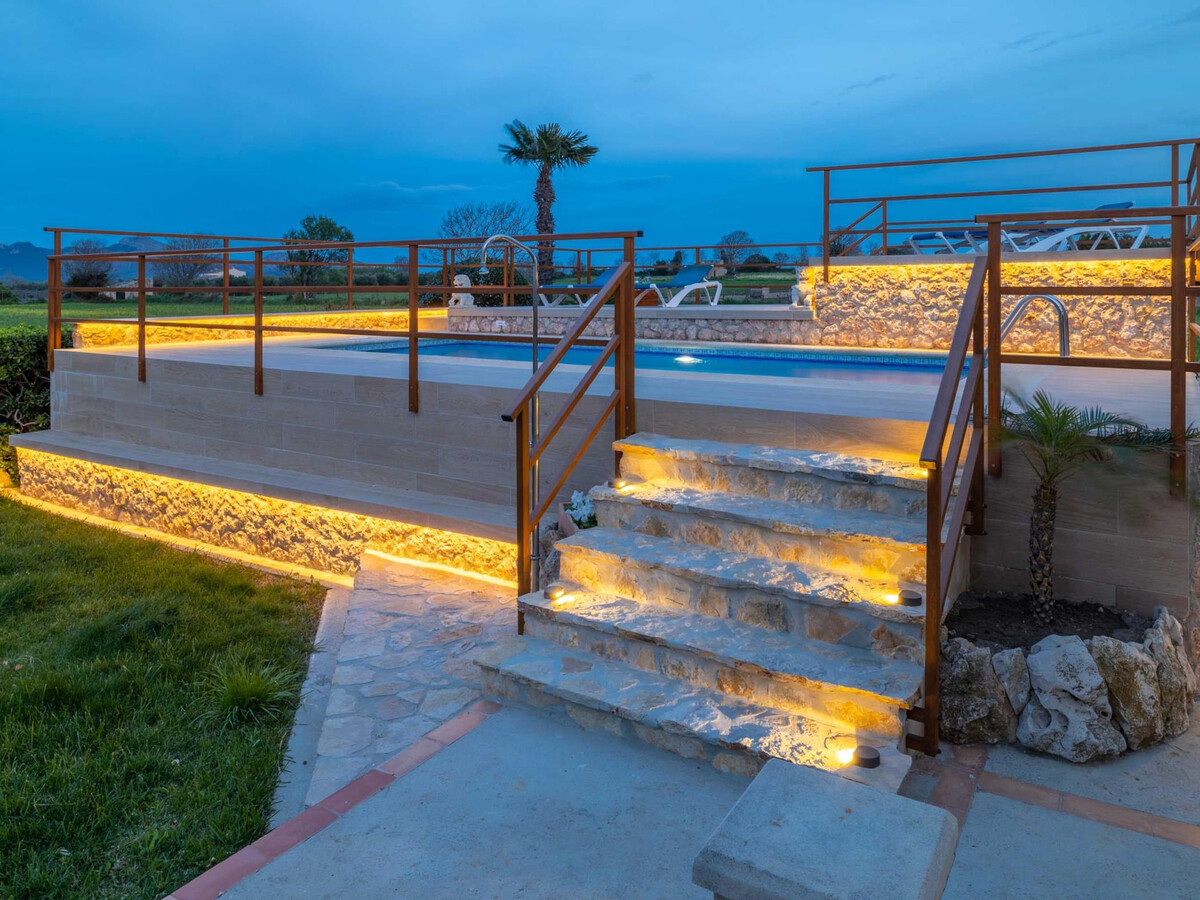 Finca Can Soler à Alcúdia : piscine, jardin & style majorquin - Photo 8