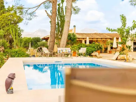 Location villa à Binissalem, Magnifique finca avec piscine privée et jardin à Binissalem