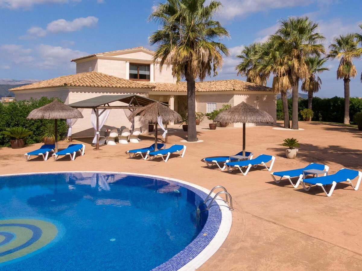 Villa méditerranéenne 8 pers. avec piscine circulaire à Sa Pobla - Photo 2