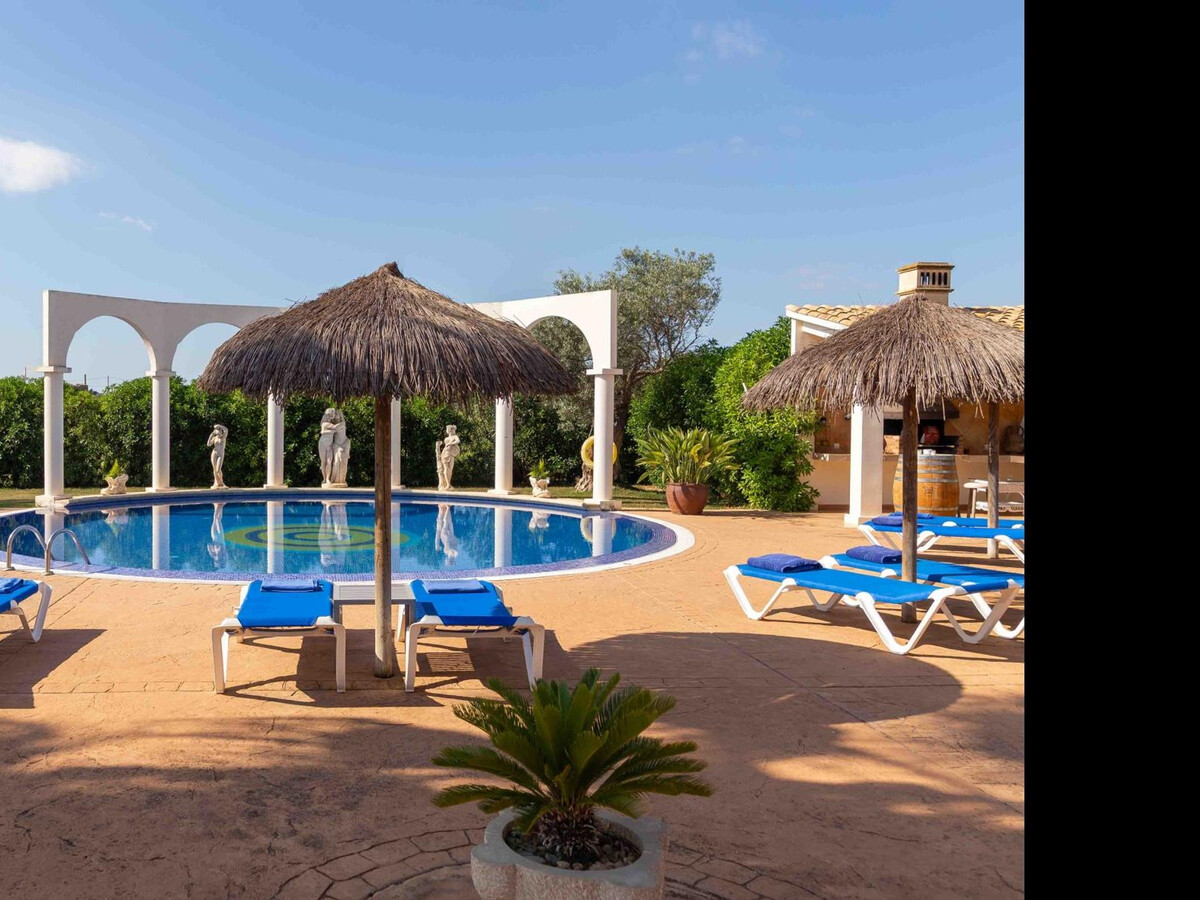 Villa méditerranéenne 8 pers. avec piscine circulaire à Sa Pobla - Photo 6