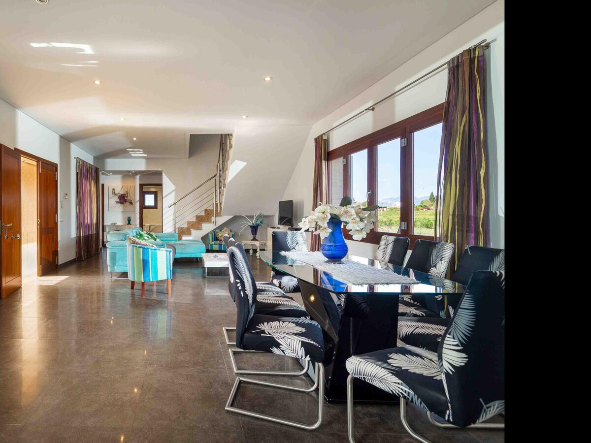 Villa méditerranéenne 8 pers. avec piscine circulaire à Sa Pobla - Photo 14