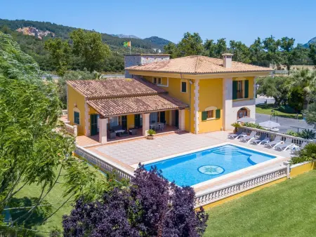 Location villa à Sa Pobla, Villa moderne avec piscine privée à Sa Pobla, Majorque