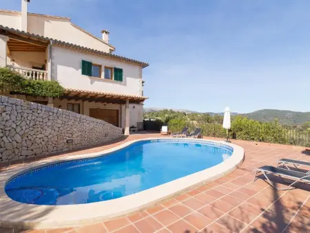 Location villa à Campanet, Villa classique à Campanet avec piscine privée et jardin