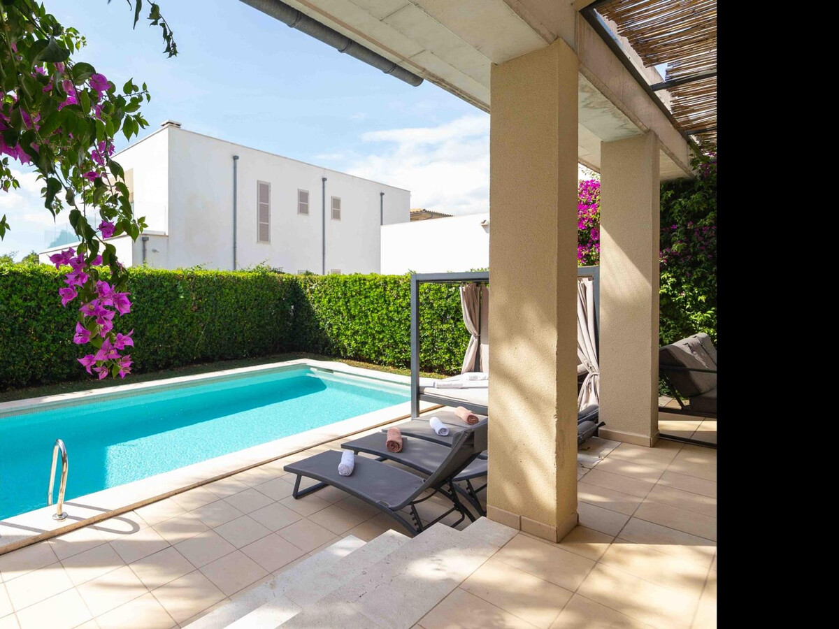 Villa neuve 4 chambres avec piscine à Alcúdia - Photo 3