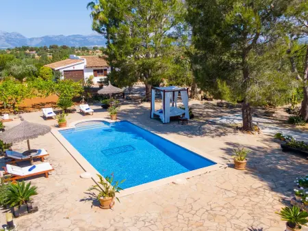 Location villa à Llubí, Magnifique villa nature avec piscine à Llubí