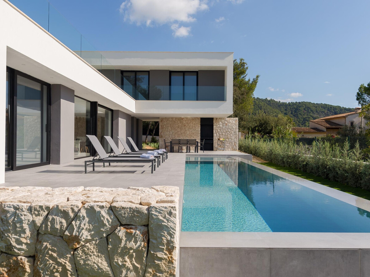 Villa moderne 8 pers. à Crestatx : piscine, jacuzzi, terrasse - Photo 2