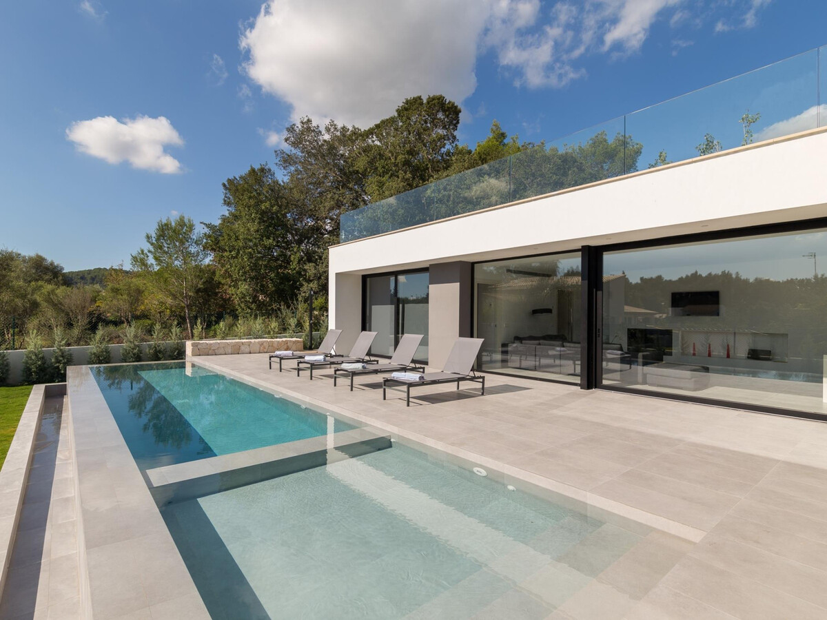 Villa moderne 8 pers. à Crestatx : piscine, jacuzzi, terrasse - Photo 12