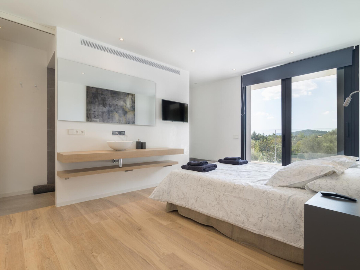 Villa moderne 8 pers. à Crestatx : piscine, jacuzzi, terrasse - Photo 21