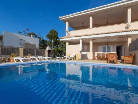 Location villa à Can Picafort, Villa pour 8 avec piscine à Platja de Muro