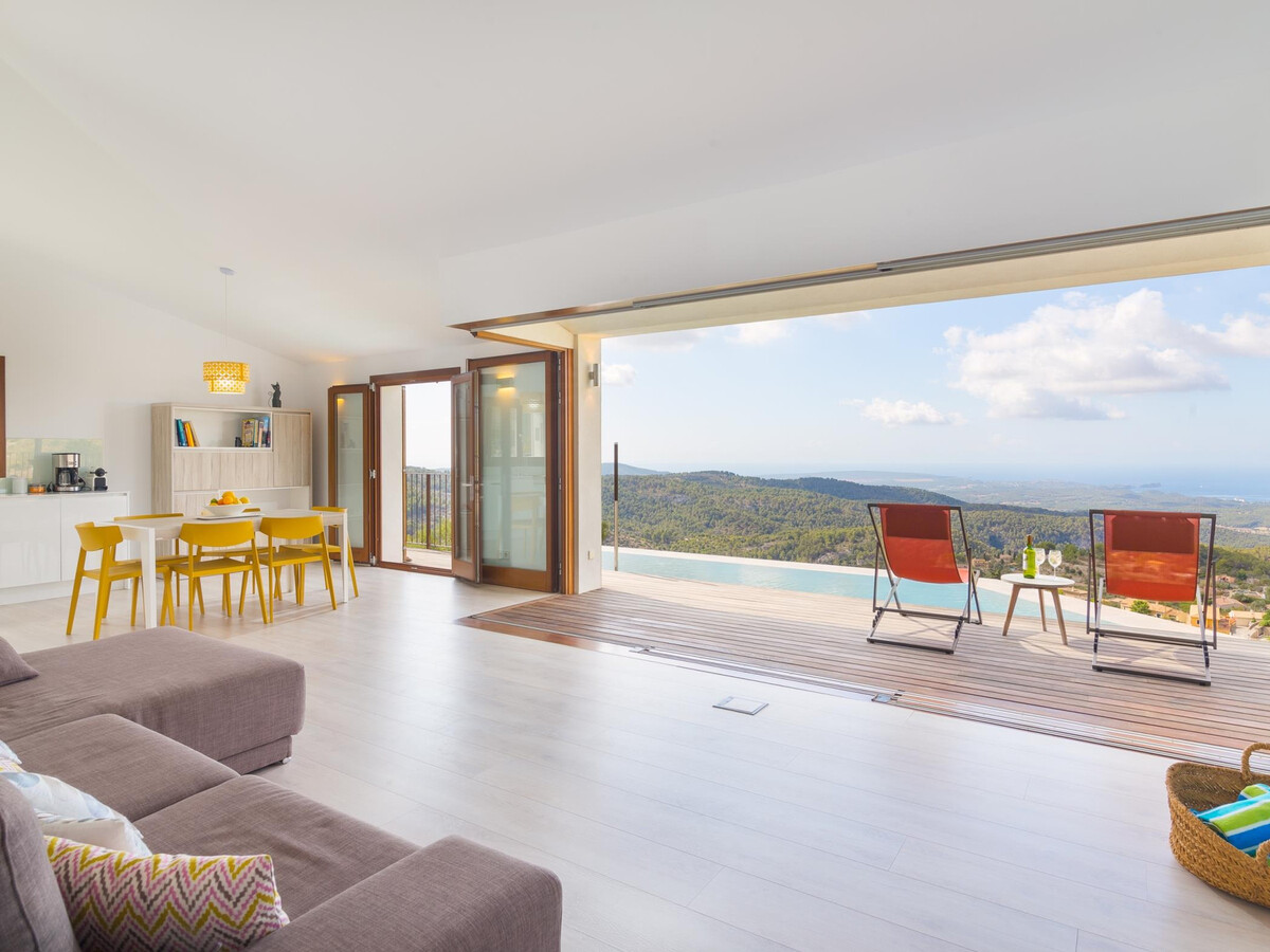 Villa moderne à Galilea, piscine débordement et Serra - Photo 2