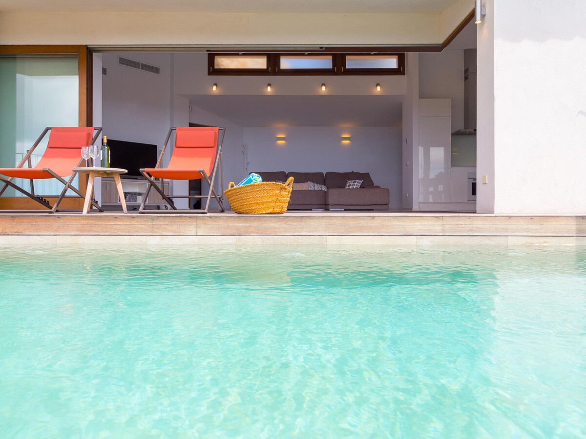 Villa moderne à Galilea, piscine débordement et Serra - Photo 8