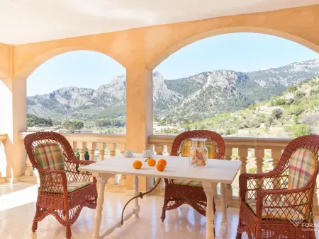 Villa Can Cega à Bunyola, vue Sierra Tramuntana : photo 6