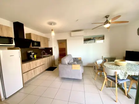 Appart 56 m² climatisé à Mèze, vue étang de Thau : photo 3