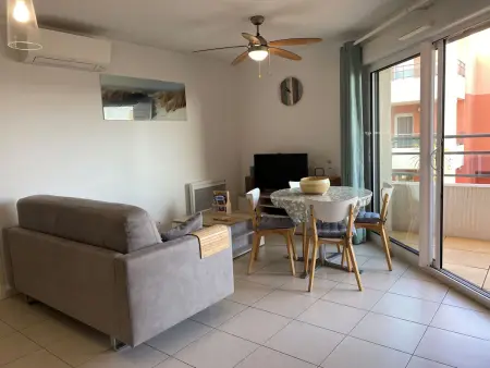 Appart 56 m² climatisé à Mèze, vue étang de Thau : photo 6
