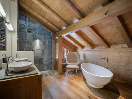 Chalet de Luxe: 13 pers, Jacuzzi, Animaux Admis, Chalet 13 personnes à Saint Gervais les Bains - Photo 7