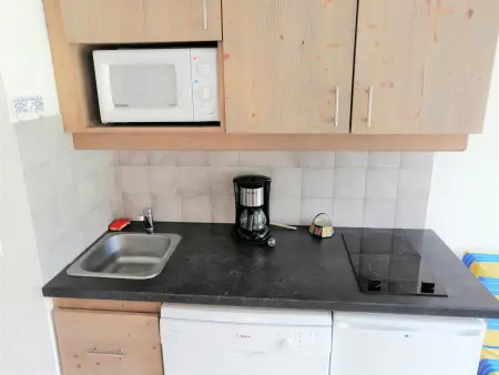 Studio 22 m² au pied des pistes, balcon sud, Morillon 1100 : photo 4