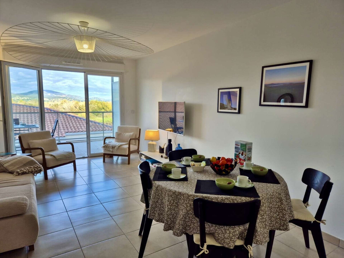 Appartement 3 pièces Cogolin, vue Château de Grimaud - Photo 4