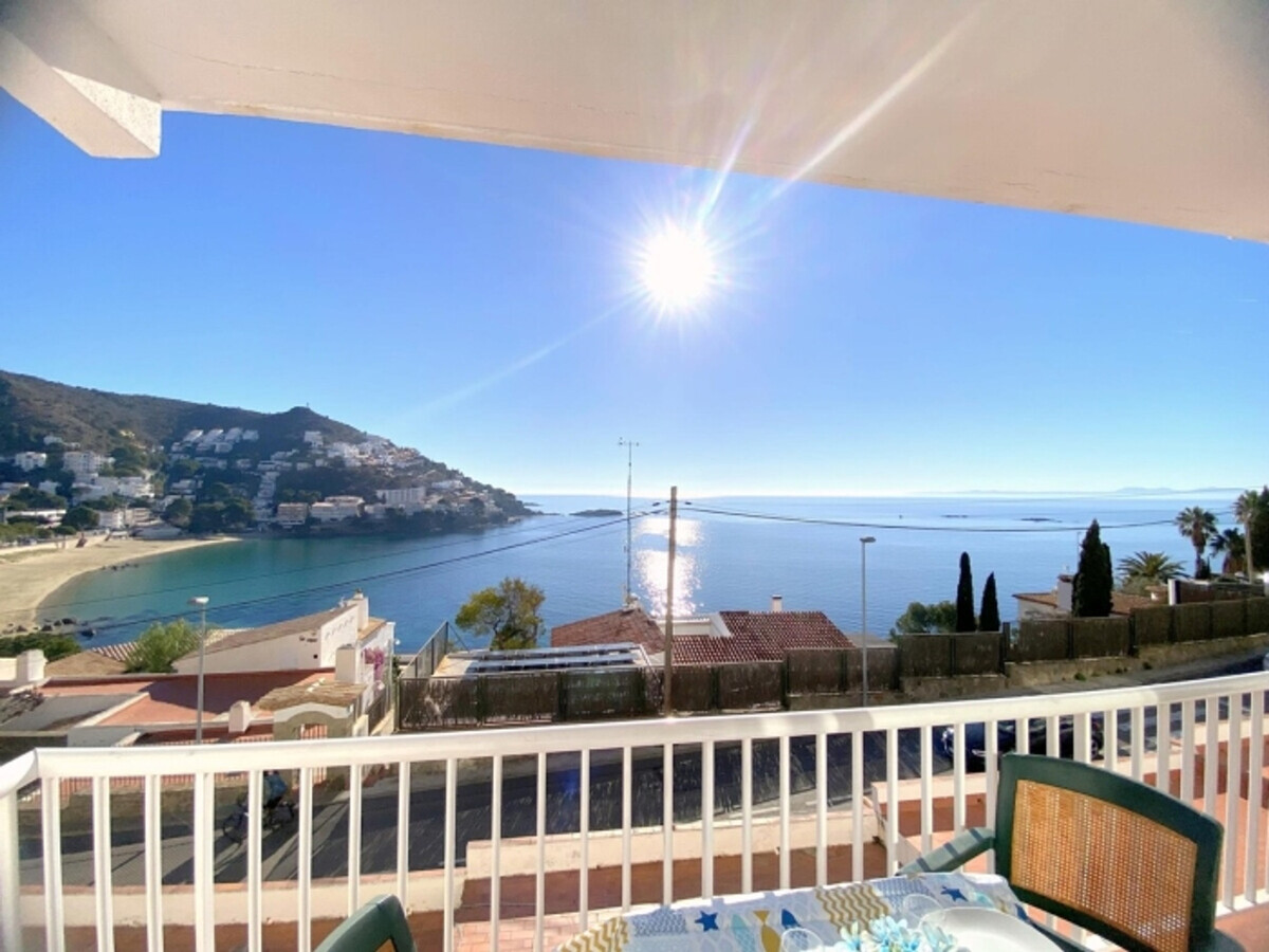 Appartement 6 pers. rénové, 200m plage, terrasse mer à Roses - Photo 11