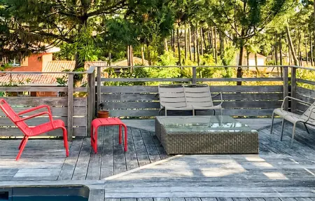 Maison 5 chambres avec piscine privée à Lège-Cap-Ferret : photo 13