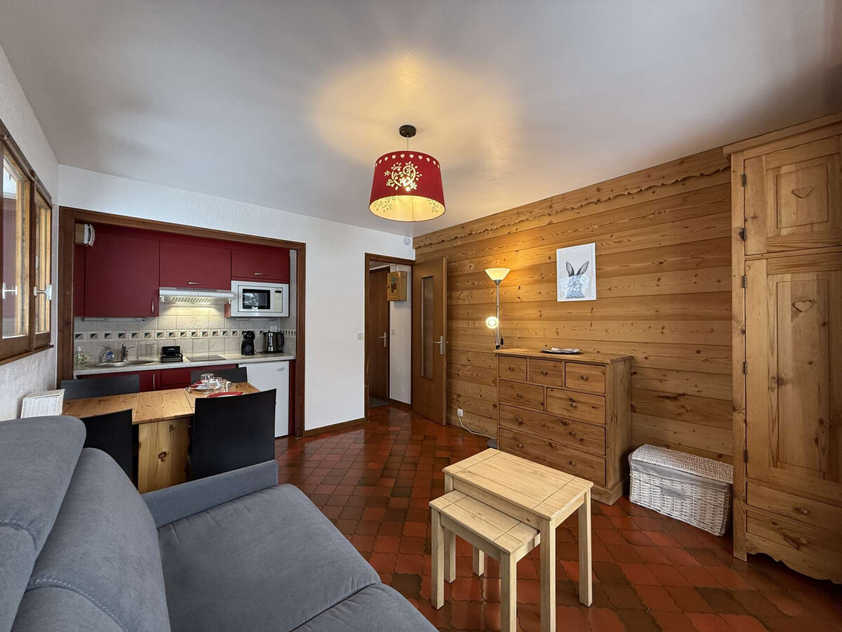 Studio 2 pers. Le Grand-Bornand, parking et casier ski - Photo 2