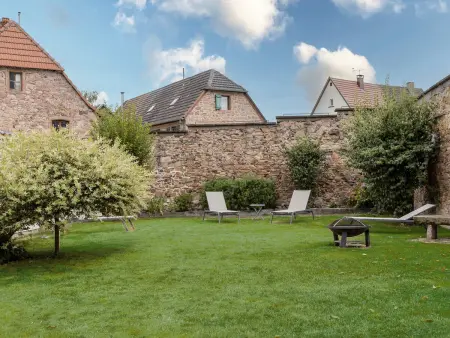 Gîte 4 pers. à Merxheim : piscine, terrasse et jardin : photo 3