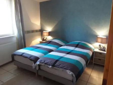 Gîte 4 pers. à Merxheim : piscine, terrasse et jardin : photo 11
