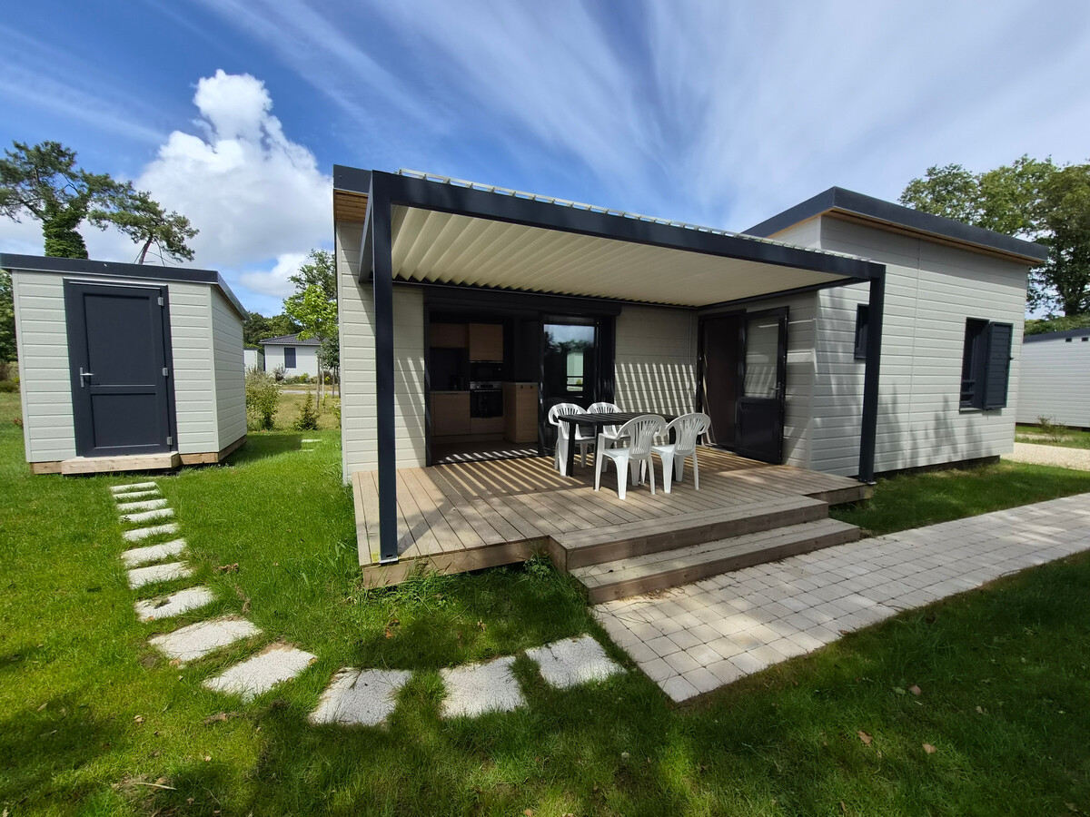 Chalet 50m² climatisé à Marzan, 2 chambres, 6 personnes - Photo 1