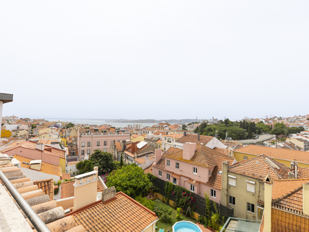 Appartement Seaview 3 Chambres, Terrasse Toit à Príncipe Real - Photo 25