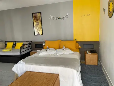 Studio avec piscine partagée à Saint-François, à 280 m de la plage : photo 6
