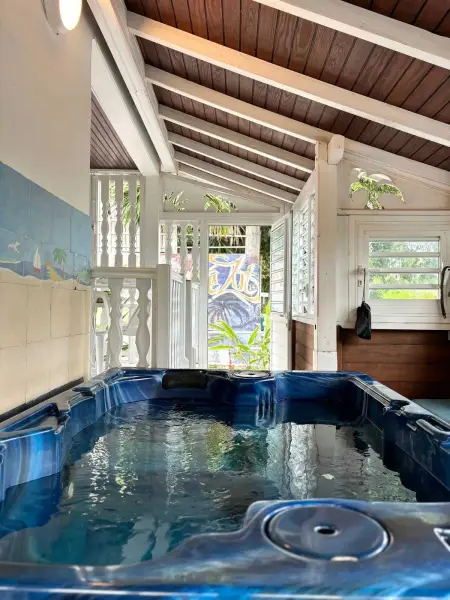 Bungalow à Sainte-Anne avec piscine privée, Bungalow 3 personnes à Sainte Anne - Photo 19