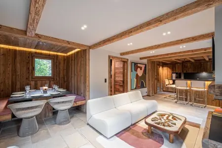 BG-80-BOIS, Chalet moderne - 4BDR/8P - Megève - Photo 10