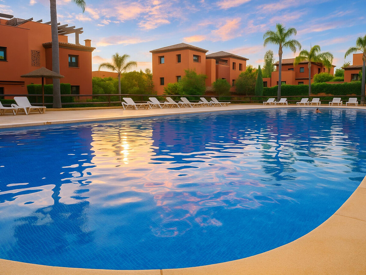 Appartement Casares Golf Playa : Terrasse & 2 Piscines - Photo 1