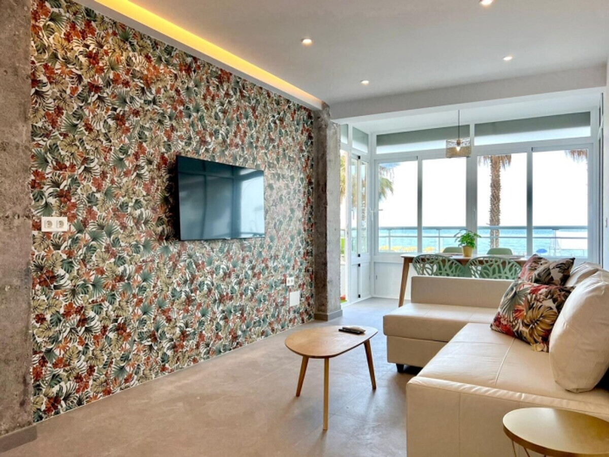 Appartement face à la plage de Malagueta, terrasse privée - Photo 5