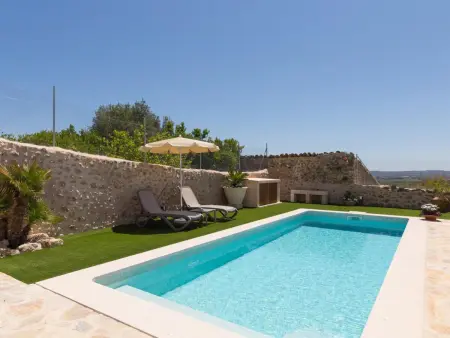 Villa majorquine 6 pers., piscine privée et vue mer à Búger : photo 2