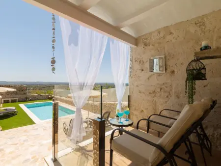 Villa majorquine 6 pers., piscine privée et vue mer à Búger : photo 8