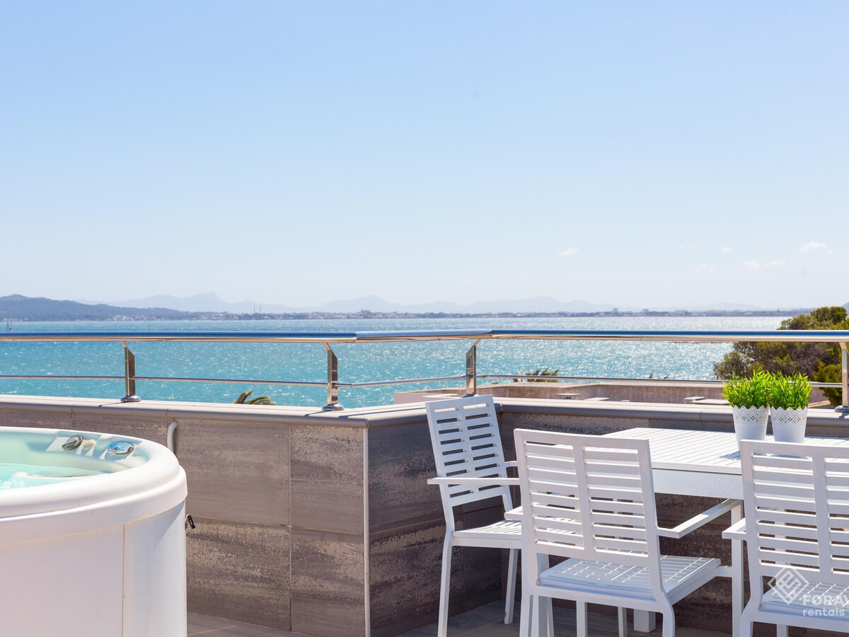 Appartement Tamarells 12 avec jacuzzi vue mer à Pollença - Photo 4