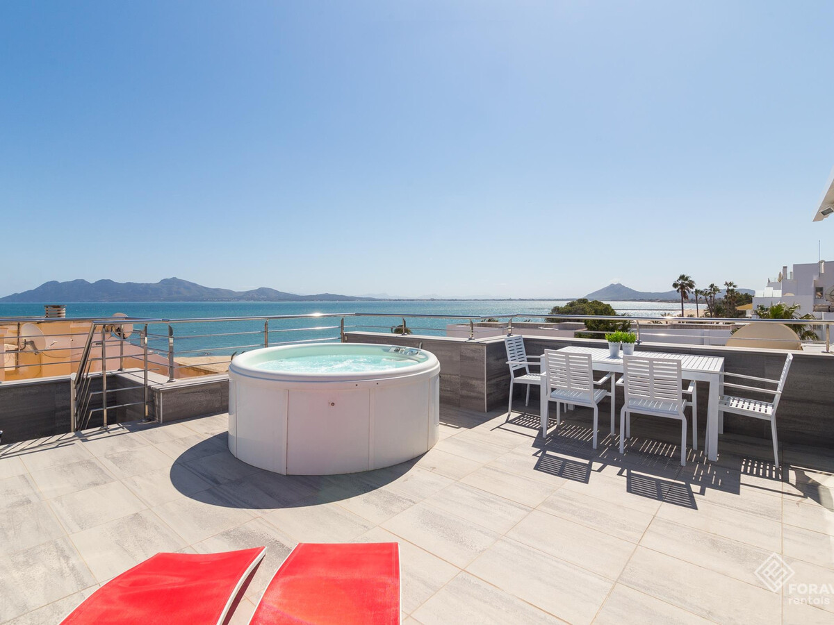 Appartement Tamarells 12 avec jacuzzi vue mer à Pollença - Photo 8