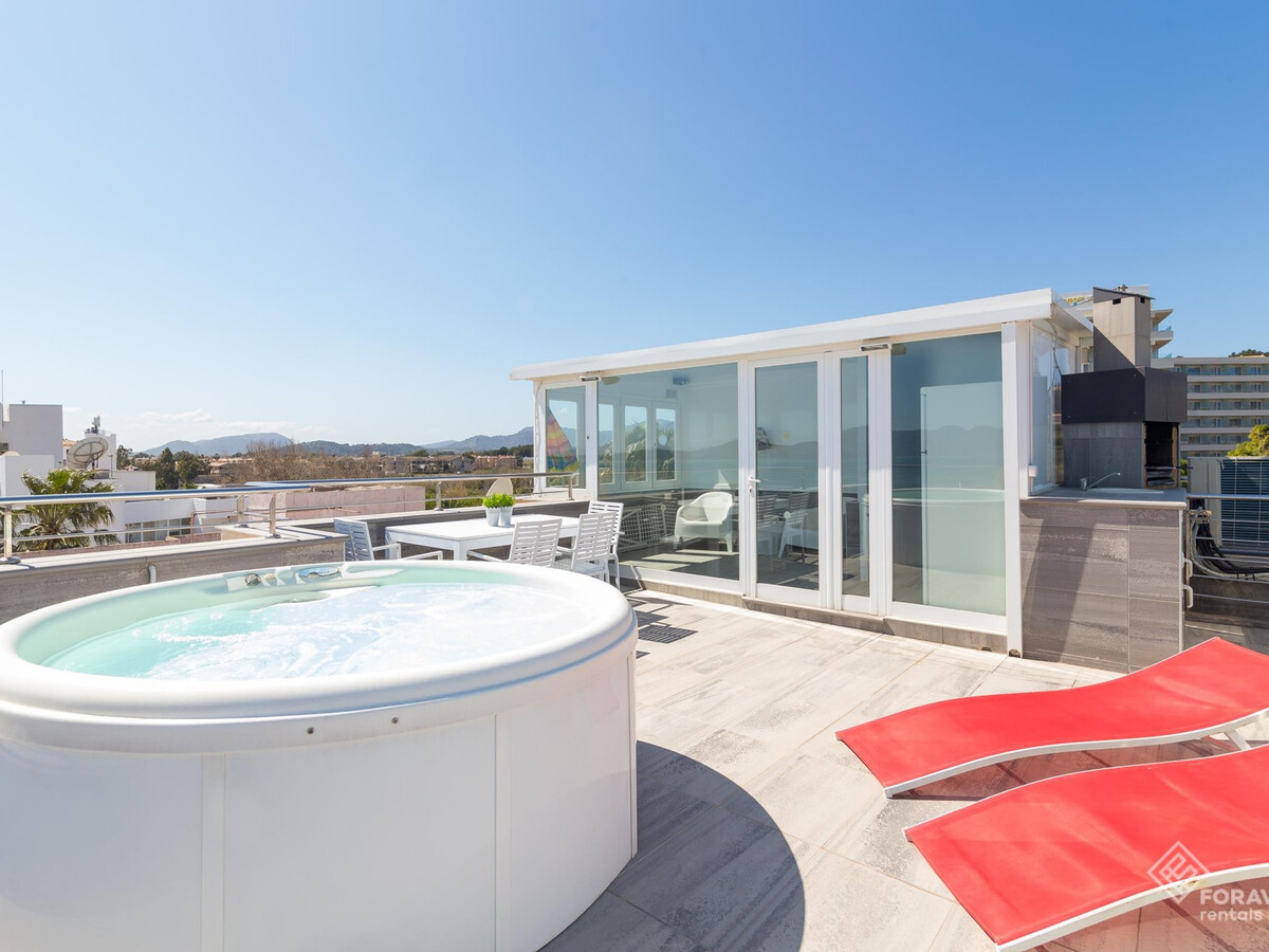 Appartement Tamarells 12 avec jacuzzi vue mer à Pollença - Photo 9