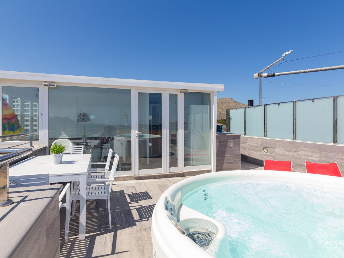 Appartement Tamarells 12 avec jacuzzi vue mer à Pollença - Photo 10