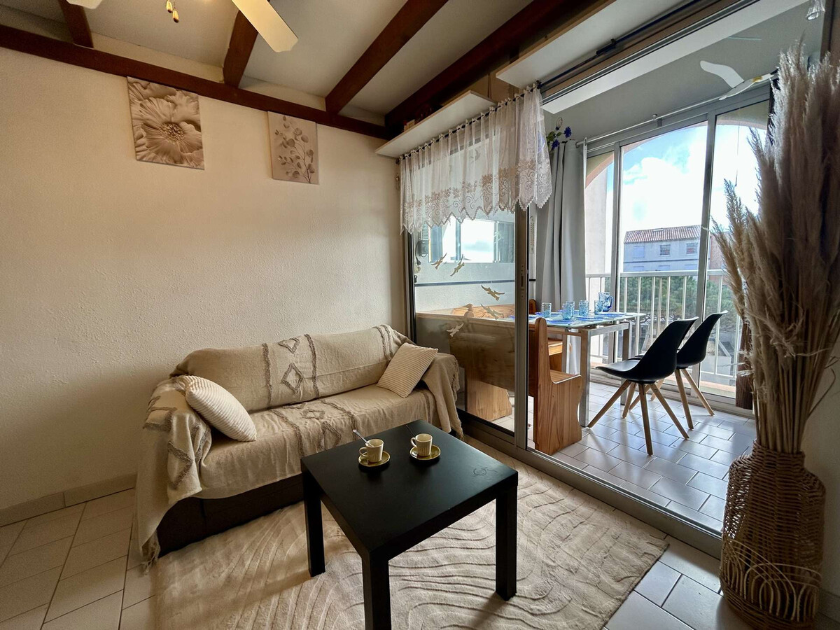 Appartement Cap d'Agde 150 m plage, mezzanine, parking - Photo 3