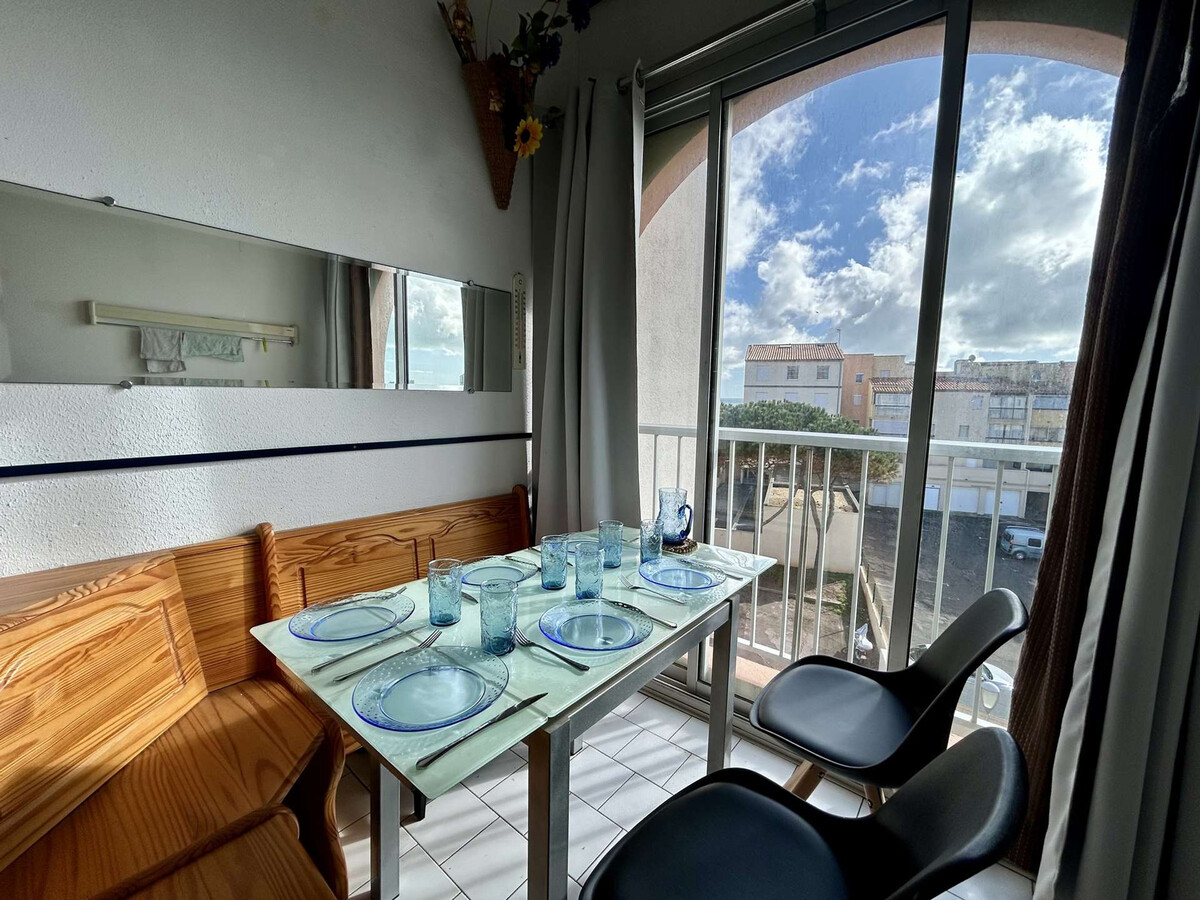 Appartement Cap d'Agde 150 m plage, mezzanine, parking - Photo 5