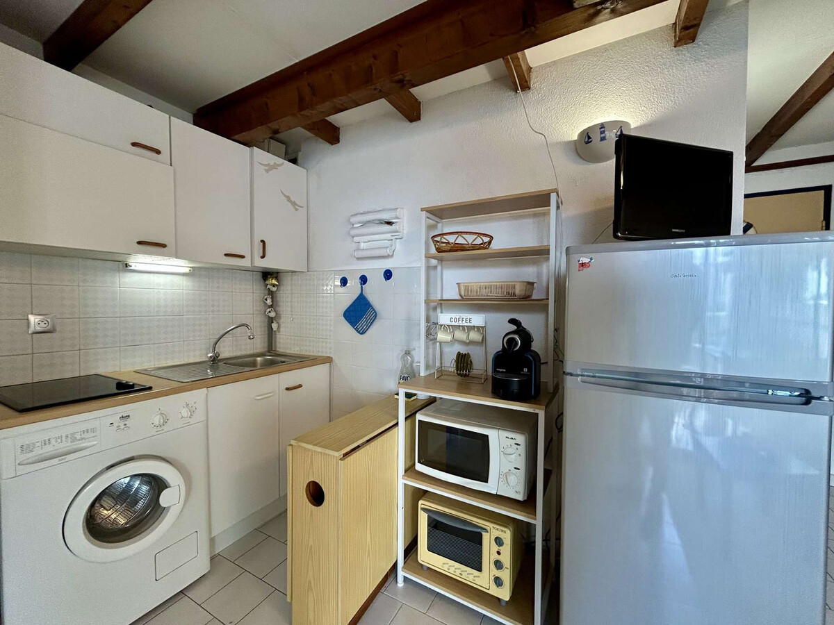 Appartement Cap d'Agde 150 m plage, mezzanine, parking - Photo 12