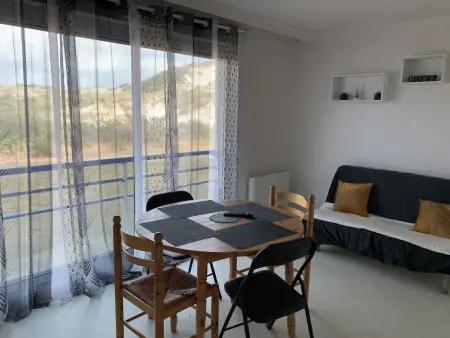 Location appartement à Fort Mahon Plage, Appartement Côté Dunes - Animaux Admis, Parking