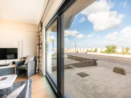La Digue : appartement vue mer à Sint-Idesbald, pieds dans le sable : photo 5